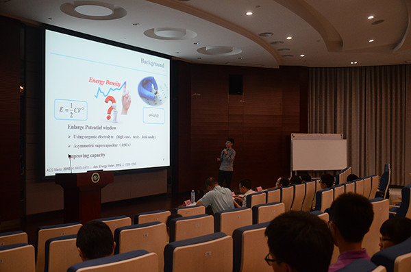 图4 选手展示中