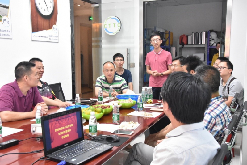 中大化学学院东莞校友企业走访活动之一