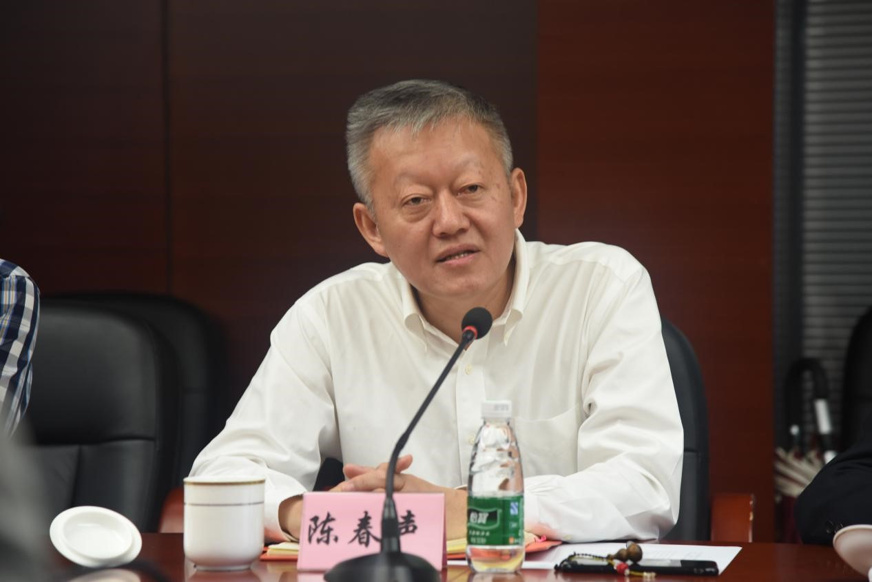 陈春声书记一行调研化学学院党建工作 