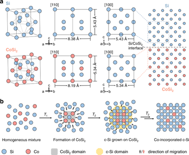 Epitaxially grown silicon-based single-atom catalyst for visible-light-driven syngas production