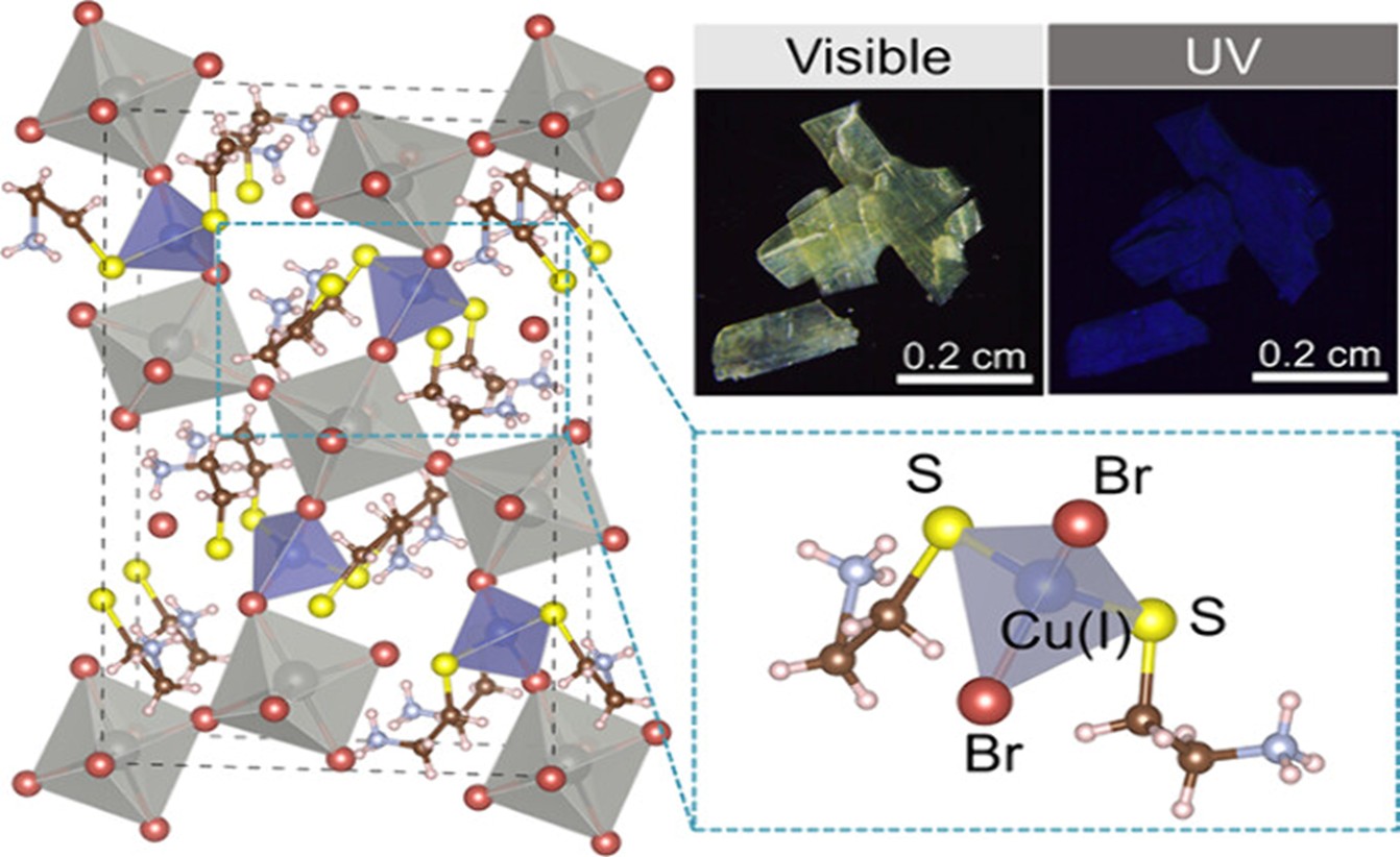 Incorporating Copper(I) Clusters into Lead Halide Perovskite through Mediation of Zwitterionic Linkers